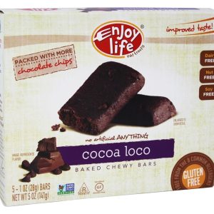 Enjoy Life Foods - Baked Chewy Bars Cocoa Loco - 5 oz(pack of 12)
