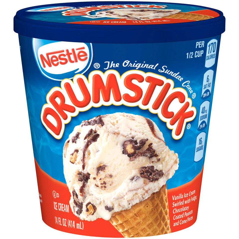 Nestle, Drumstick Ice Cream, 14-Ounce (8 Count)