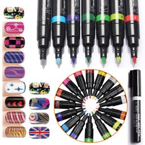 DIY 3D Nail Polishing Stamping Nail Art Pen 7ML Nail Painting Nail Art Pen