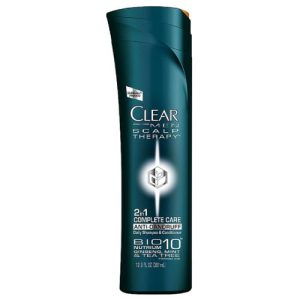 Clear Men Scalp Therapy 2-in-1 Anti-Dandruff Shampoo + Conditioner, Complete Care 12.90 oz (Pack of 3)