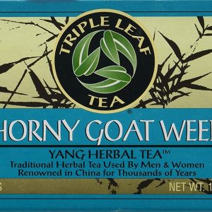 Horny Goat Weed -- 20 Tea Bags, Triple Leaf Tea By Triple Leaf Tea