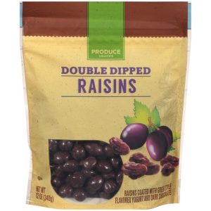 Produce Snacks Double Dipped Raisins, 12 oz