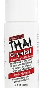 Thai Crystal Mist Roll-On Deodorant - 3 oz. by Thai Deodorant Stone (pack of 2)