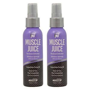 Muscle Juice Maximum Definition Competition Posing Oil 4oz "Pack of 2"