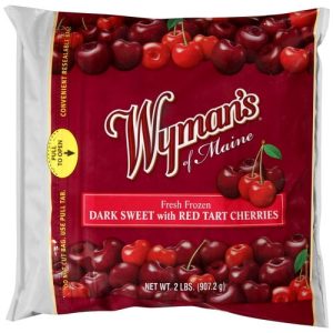 Wyman's of Maine Fresh Frozen Dark Sweet with Red Tart Cherries, 2 lb
