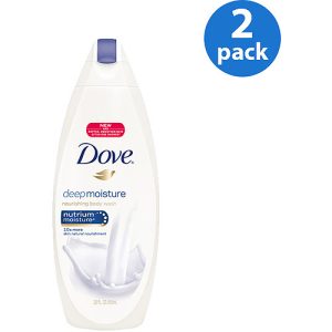 Dove Go Fresh Nutrium Moisture Body Wash, 22 oz (Pack of 2)