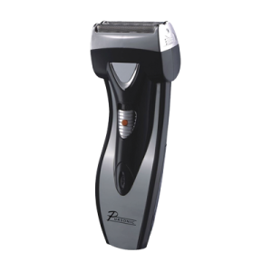 Pursonic Battery Operated Mans Shaver With Pop Up Trimmer, Black