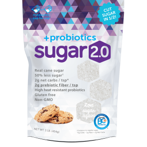 Sugar 2.0 + Probiotics, 1lb