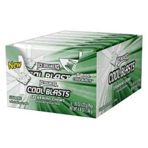 Product Of Ice Breakers Cool Blast, Mints Spearmint, Count 6 - Mints / Grab Varieties & Flavors