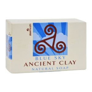 Zion Health Aicient Clay Natural Blue Sky Soap, 6 oz