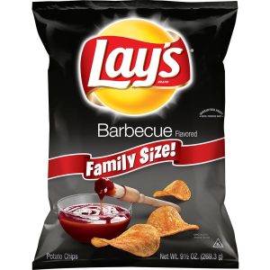 Lay's Barbecue Flavored Potato Chips 9.5 oz. Bag
