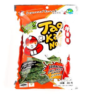 Eastland Sriracha Chili Seaweed Snacks 1.27 oz each (5 Items Per Order)