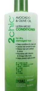 2Chic Avocado & Olive Oil Ultra-Moist Conditioner - 24 fl. oz. by Giovanni (pack of 2)