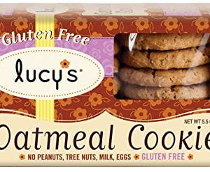 Lucy's Natural Oatmeal Cookies, 5.5 oz (Pack of 8)