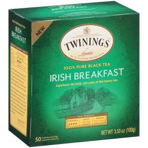 Twinings Of London Irish Breakfast Black Tea - 50 CT