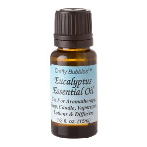 Crafty Bubbles Essential Oil: Eucalyptus, .5 ounces