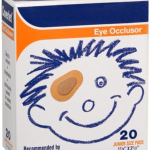 Coverlet Eye Occlusor Pads Junior 1-7/8 Inches X 2-1/2 Inches 20 Each