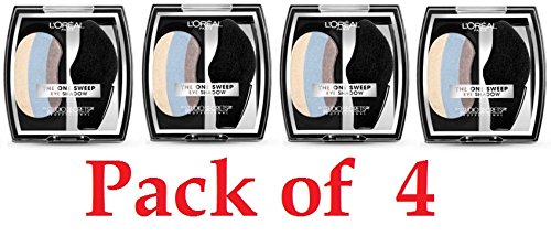 L'Oreal Paris Studio Secrets Professional The One Sweep Eye Shadow, 209 Playful for Blue Eyes, 0.09-ounce (Pack of 4) By LOreal Paris