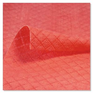 Chicopee Durawipe Heavy-Duty Industrial Wipers, 13.1 x 12.6, Red, 500/Roll