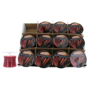 Candle c25hgsac 2. 5 Oz.  Spiced Apple Cinnamon Hour Glass, 12 Pack