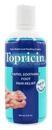 Topricin Foot Therapy Cream - 8 oz. by Topical BioMedics (PACK OF 4)
