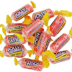 JOLLY RANCHER Hard Candy, Watermelon, Fat Free, 160 Count Package (Pack of 2) (Halloween Candy)