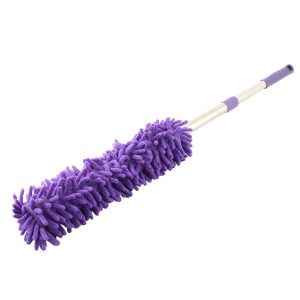 Household Car Window Nonslip Adjustable Handle Dust Brush Duster 1 Meter Long