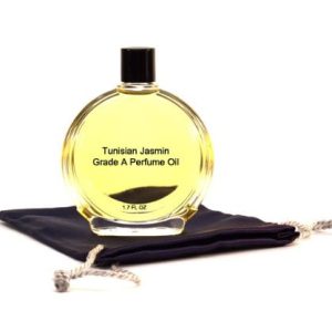 Tunisian Jasmin Perfume Oil - 1.7 oz in Premium Glass Bottle