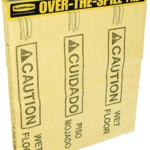 Rubbermaid(R) Over-The-Spill Pads, Tablet Of 20, 25 Pads 4254 Spill RCP4254 RubbermaidR Commercial with Pad Yellow OverTheSpill Medium Of of Tablet.., By Rubbermaid Commercial Products