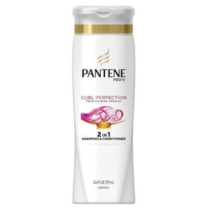 Pantene Pro-V Curly Hair Series Dry to Moisturized 2 in 1 Shampoo & Conditioner 12.6 oz.(pack of 6)