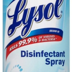 3 Pack - Lysol Disinfectant Spray, Crisp Linen, 19 oz