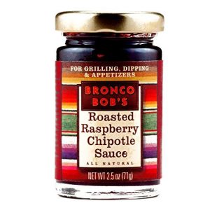 Bronco Bob's Roasted Raspberry Mini Chipotle Sauce 2.5 oz each (6 Items Per Order)