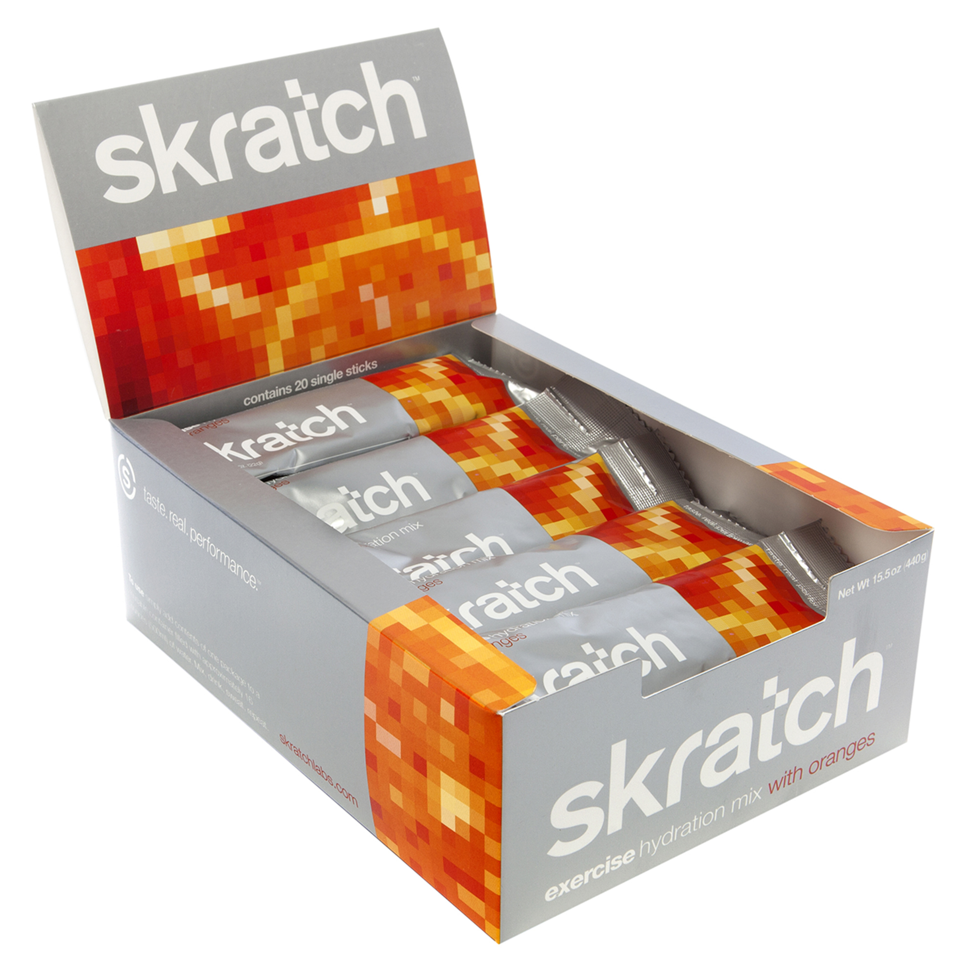 Skratch Labs, Oranges, 20-Pack Exercise Hydration Mix