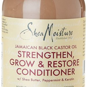 Shea Moisture Jamaican Black Castor Oil Strengthen, Grow & Restore Conditioner 13 oz (Pack of 4)