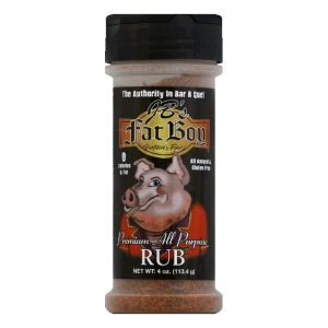 JBs Fat Boy Pecan Rub, 4 Oz (Pack of 12)
