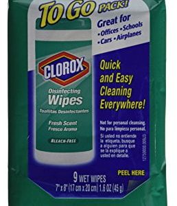Clorox Disinfecting Wipes, Fresh Scent, To Go Pack