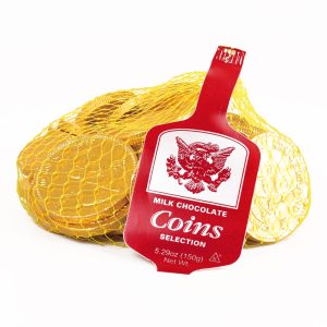 Steenland Mesh Bag of Assorted Coins 5.29 oz each (1 Item Per Order)