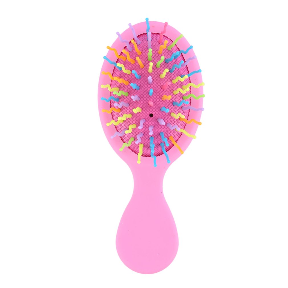 Rainbow Volume Anti-static Magic Detangler Hair Curl Straight Massage Comb