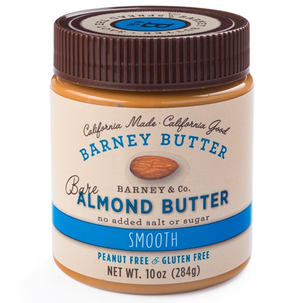 Barney Butter Bare Smooth Almond Butter 10 oz Jars - Single Pack