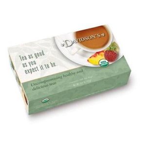 Istilo Davidson Organic Tea 174 White Peach Tea, Box of 100 Tea Bags Food and Beverages [Istilo159544]