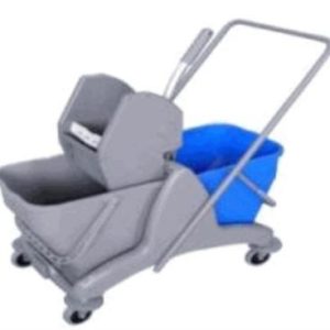 Micro-Trolley2 Double Mop Bucket W/ Down Press