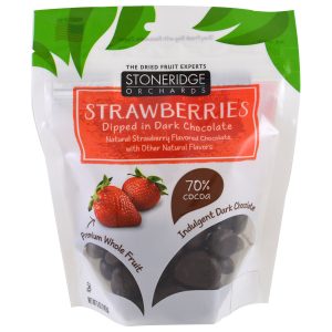 Stoneridge Orchards, Strawberries, Dipped in Dark Chocolate, 5 oz (pack of 3)