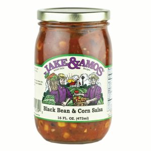 Jake & Amos Black Bean & Corn Salsa 16 oz. (3 Jars)
