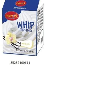 Merrick Vanilla Whip Topping