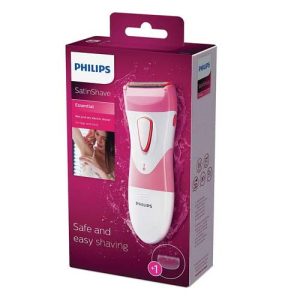 Philips Norelco SatinShave Essential Wet And Dry Electric Shaver For Women, HP6306, 1 Ea, 3 Pack